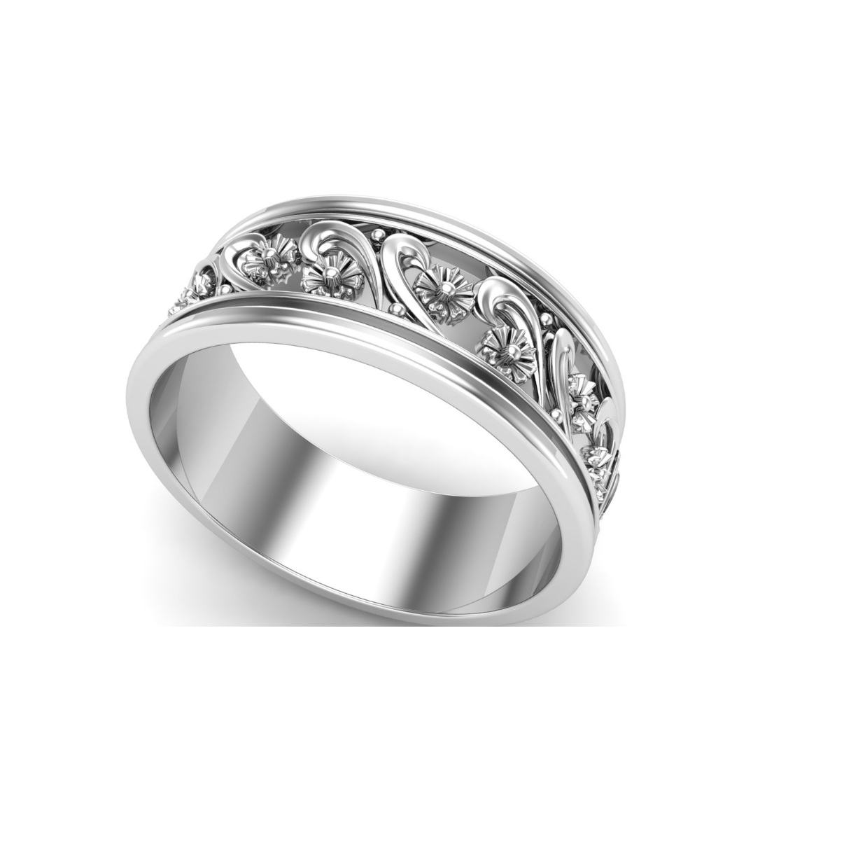 Bague anneau argent Diya